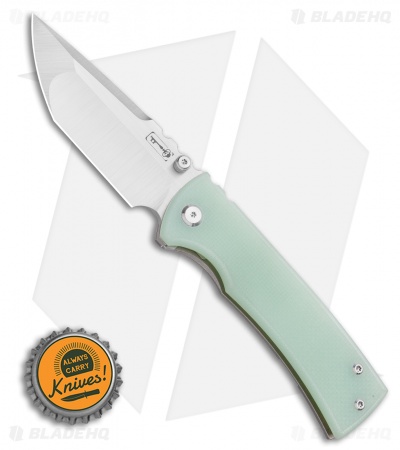 Chaves Redencion 229 Tanto Frame Lock Ti/Jade G-10 (3.63" Satin)