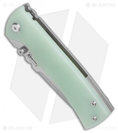 Chaves Redencion 229 Tanto Frame Lock Ti/Jade G-10 (3.63" Satin)