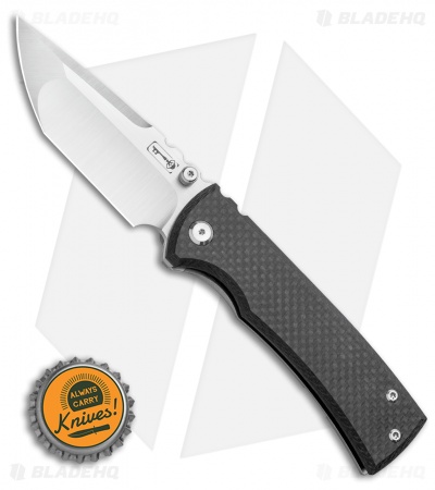 Chaves Redencion 229 Tanto Frame Lock Knife Titanium/Carbon Fiber (3.63" Satin)