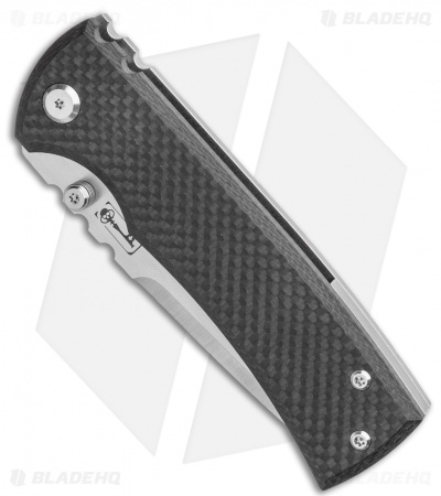 Chaves Redencion 229 Tanto Frame Lock Knife Titanium/Carbon Fiber (3.63" Satin)