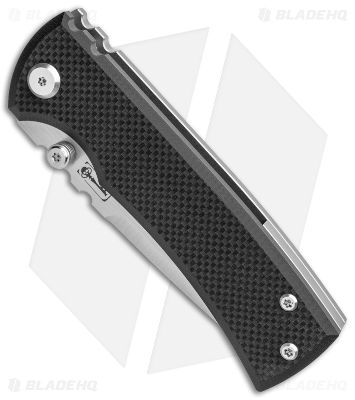 Chaves Redencion Street Drop Point Knife Black G-10/Ti (3.25" Satin)