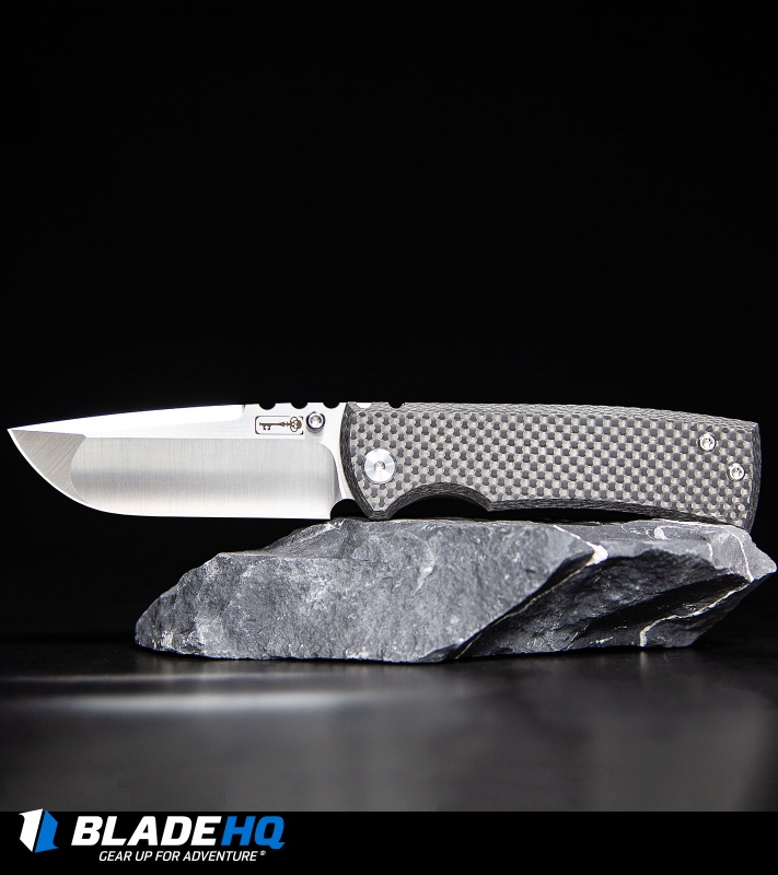 Chaves Ultramar Redencion Street Carbon Fiber Knife (3.25&quot; Satin