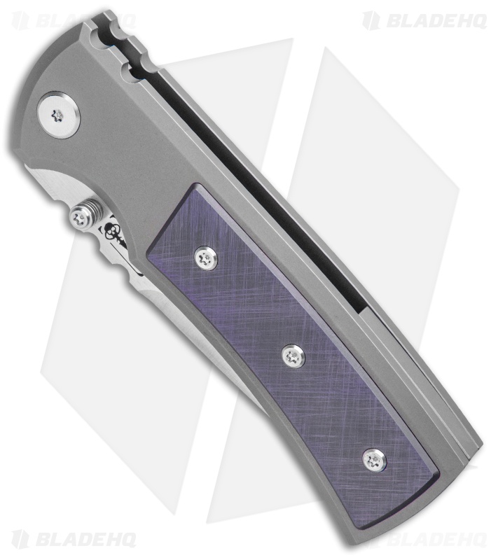 Chaves Ultramar Redencion Street Knife Blue Titanium (3.25" Satin