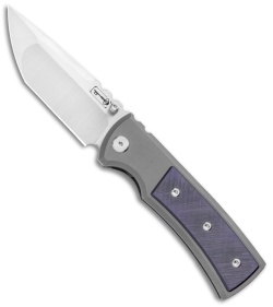 Chaves Redencion Street Tanto Knife Purple Titanium (3.25" Satin)