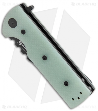 Chaves Ultramar T.A.K. Liner Lock Knife Drop Point Natural G-10 (2.75" Blackout)
