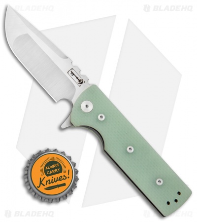 Chaves T.A.K. Liner Lock Knife Drop Point Natural G-10 (2.75" Satin)