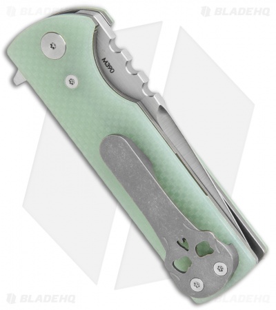 Chaves T.A.K. Liner Lock Knife Drop Point Natural G-10 (2.75" Satin)