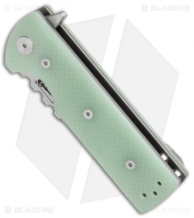 Chaves T.A.K. Liner Lock Knife Drop Point Natural G-10 (2.75" Satin)