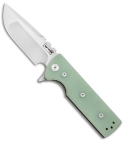 Chaves T.A.K. Liner Lock Knife Drop Point Natural G-10 (2.75" Satin)