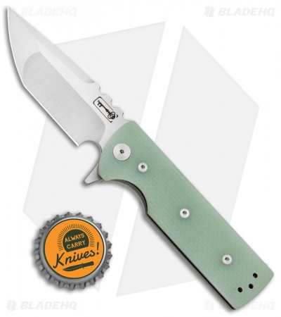 Chaves T.A.K. Liner Lock Knife Tanto Natural G-10 (2.75" Satin)