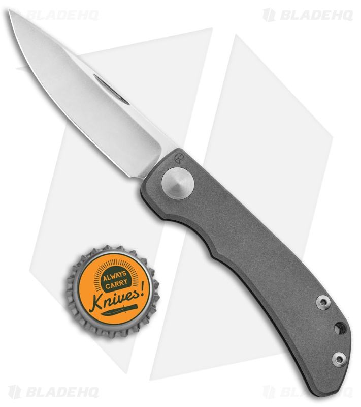 Chris Reeve Impinda Slip Joint Knife Titanium (3.2" Stonewash)