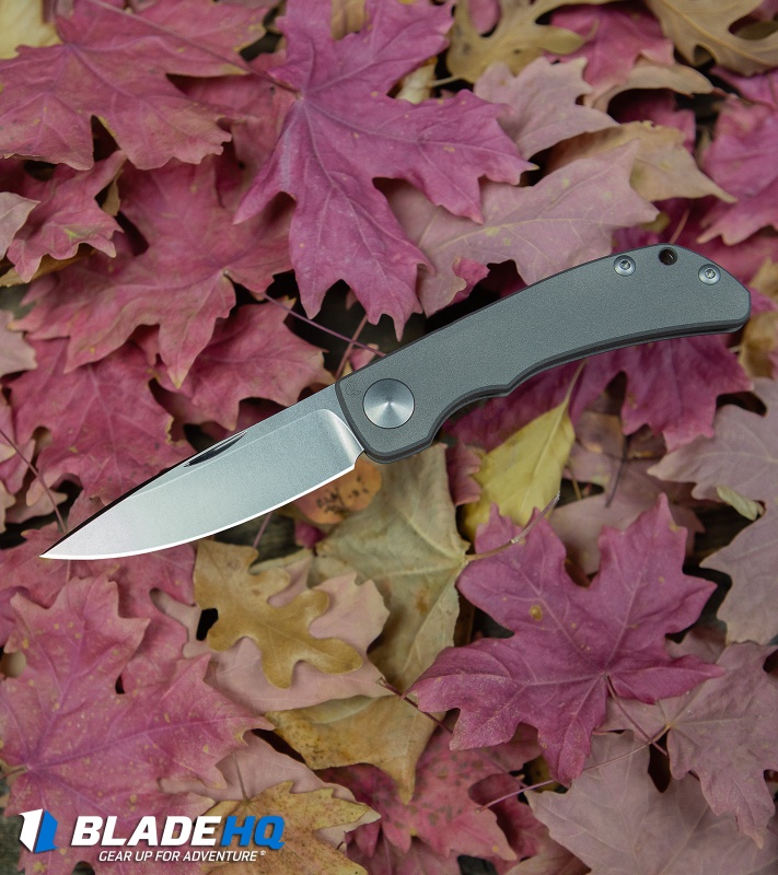 Chris Reeve Impinda Slip Joint Knife Titanium (3.2" Stonewash)