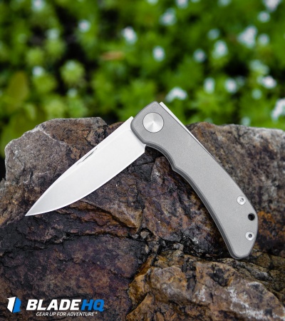 Chris Reeve Impinda Slip Joint Knife Titanium (3.2" Stonewash)