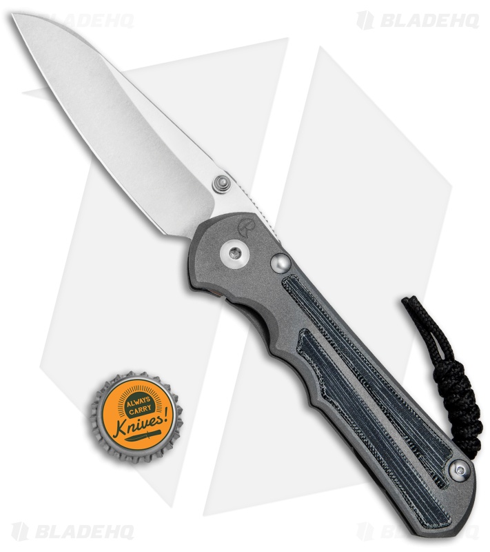 Chris Reeve Knives Large Inkosi Insingo Knife Black Micarta Inlays (3.5" SW) CRK