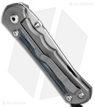 Chris Reeve Knives Large Inkosi Insingo Knife Black Micarta Inlays (3.5" SW) CRK