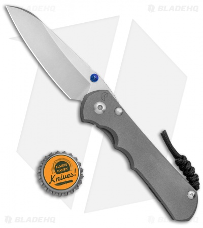 Chris Reeve Knives Large Inkosi Insingo Frame Lock Knife (3.5" Stonewash) CRK