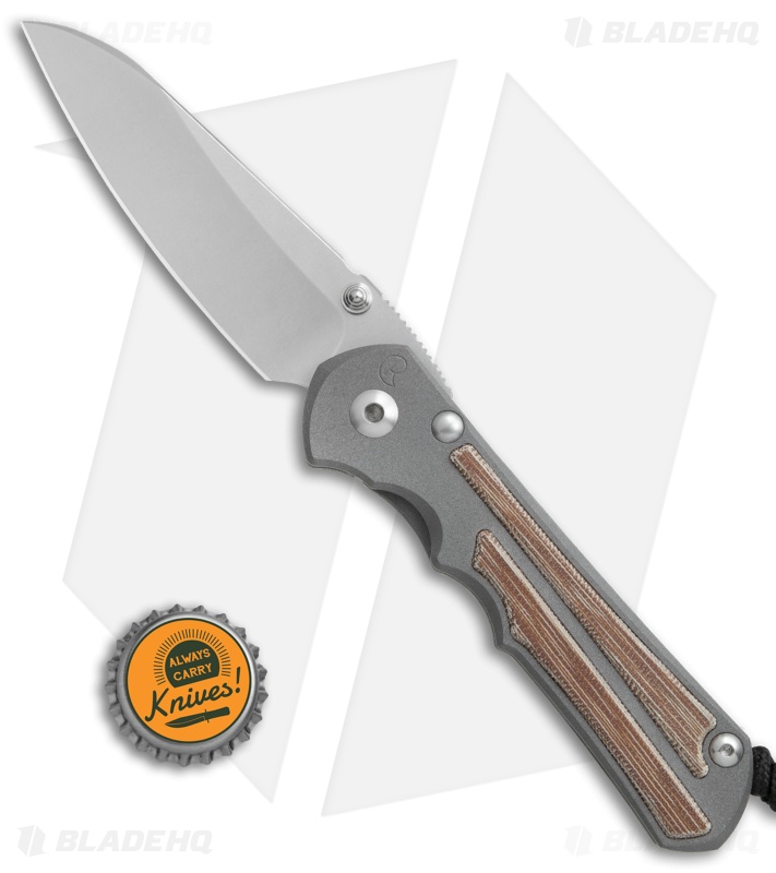 Chris Reeve Knives Large Inkosi Insingo Frame Lock Knife w/ Micarta (3.5" SW) 