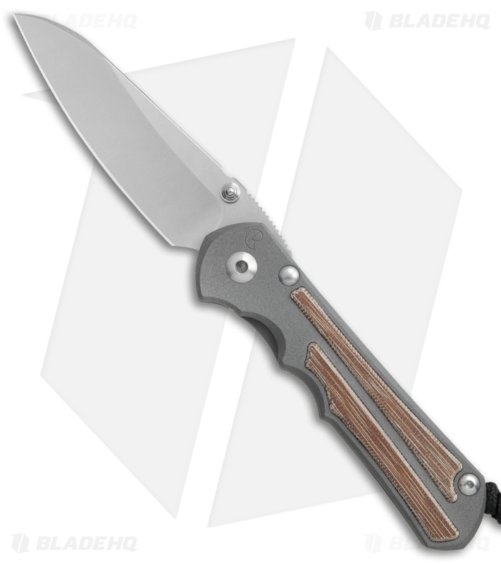 Chris Reeve Knives Large Inkosi Insingo Frame Lock Knife w/ Micarta (3.5" SW) 