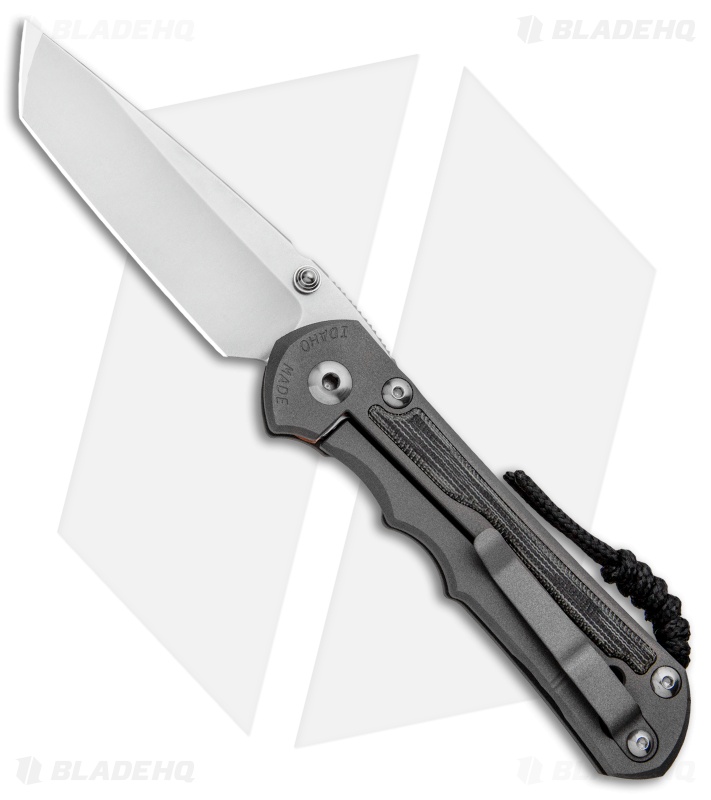 Chris Reeve Knives Large Inkosi Left Hand Frame Lock Knife Micarta (3.5" SW)