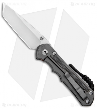 Chris Reeve Knives Large Inkosi Left Hand Frame Lock Knife Micarta (3.5" SW)