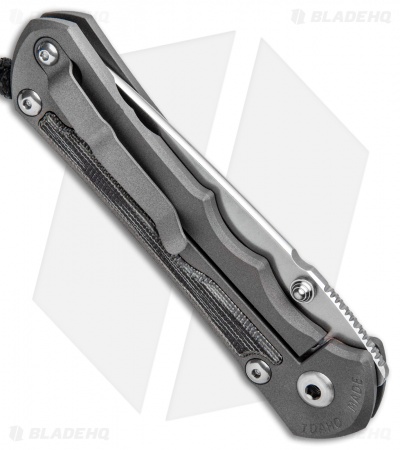 Chris Reeve Knives Large Inkosi Left Hand Frame Lock Knife Micarta (3.5" SW)