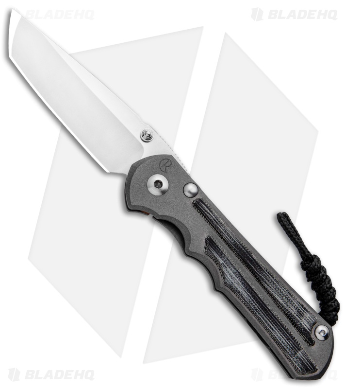 Chris Reeve Knives Large Inkosi Tanto Frame Lock Knife Micarta (3.5" SW) CRK