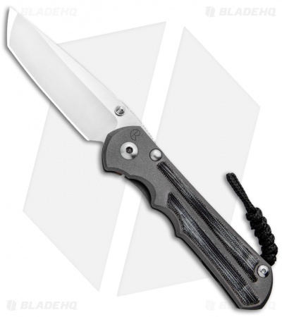Chris Reeve Knives Large Inkosi Tanto Frame Lock Knife Micarta (3.5" SW) CRK