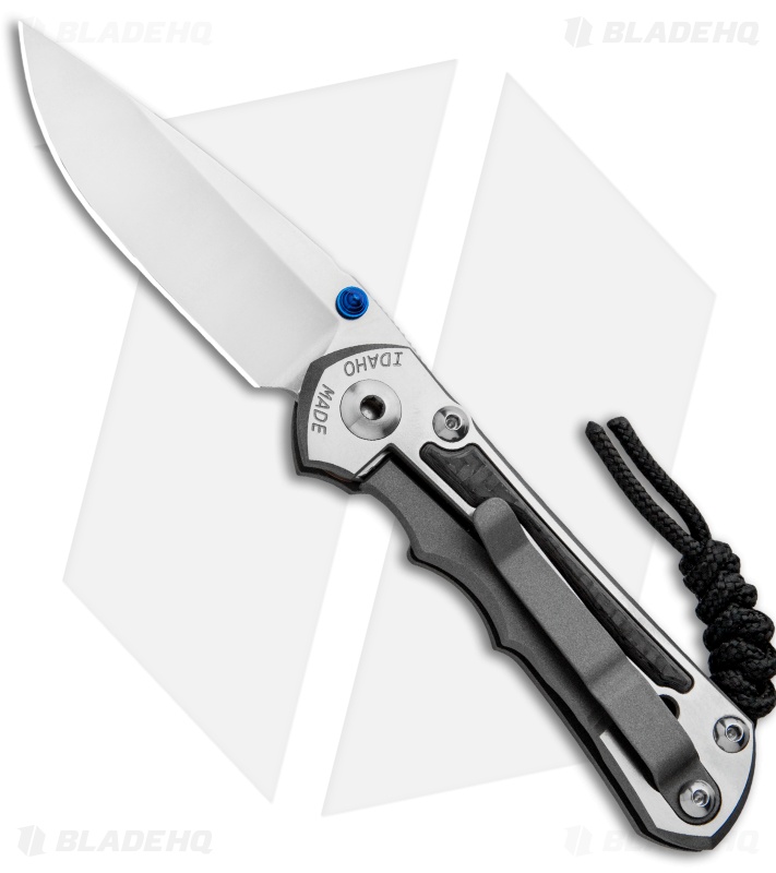 Chris Reeve Knives Left-Hand Small Inkosi Knife CF Inlays (2.75" SW) CRK