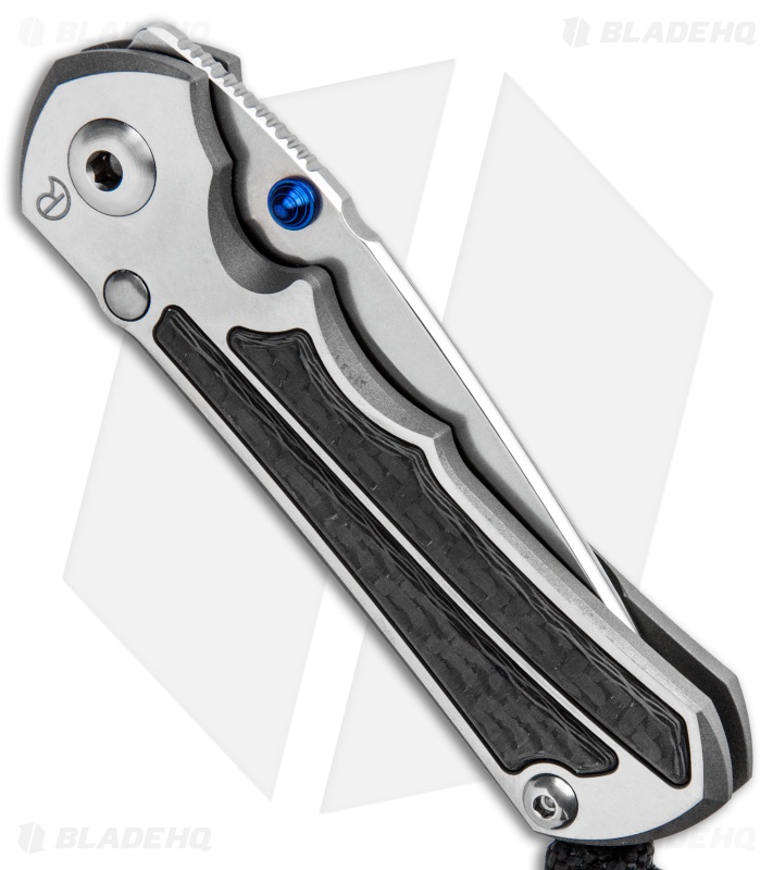 Chris Reeve Knives Left-Hand Small Inkosi Knife CF Inlays (2.75" SW) CRK