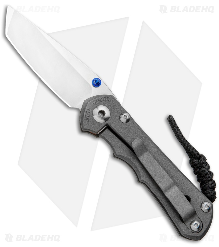 Chris Reeve Knives Left-Hand Small Inkosi Tanto Frame Lock Knife (2.75" SW)