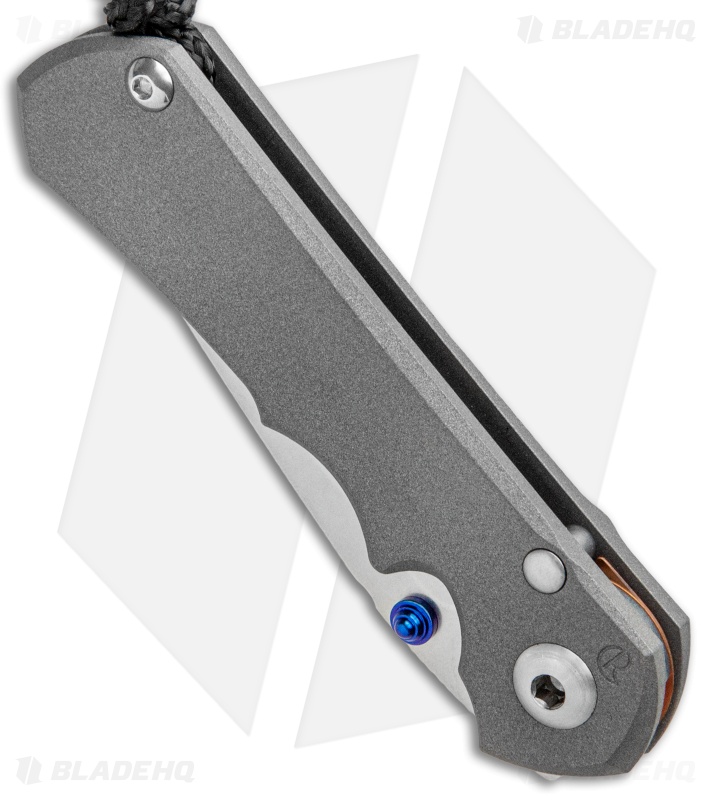 Chris Reeve Knives Left-Hand Small Inkosi Tanto Frame Lock Knife (2.75" SW)