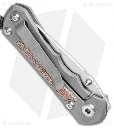 Chris Reeve Knives Left-Hand Small Inkosi Tanto Natural Mi Frame Lock (2.75" SW)