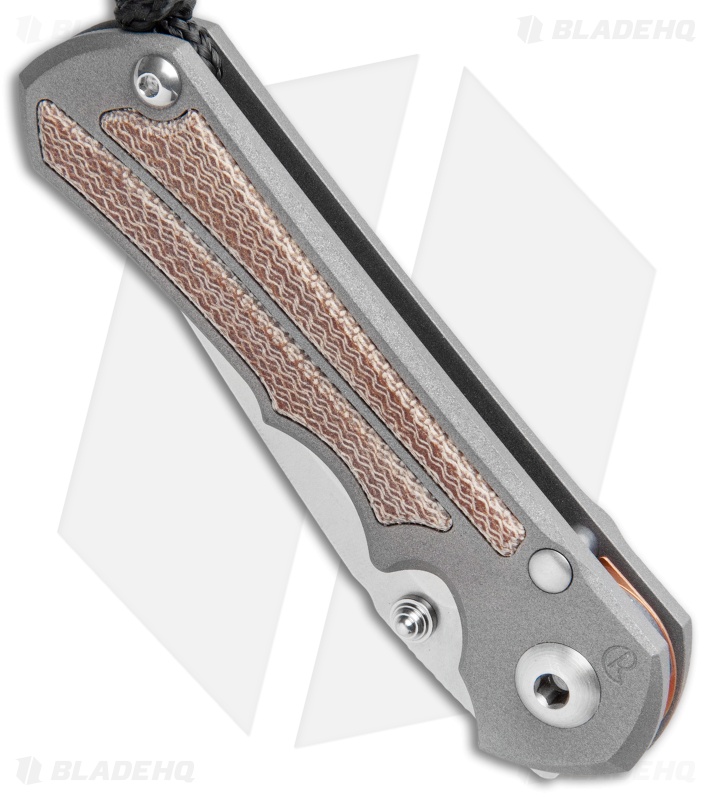 Chris Reeve Knives Left-Hand Small Inkosi Tanto Natural Mi Frame Lock (2.75" SW)