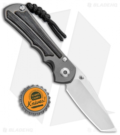 Chris Reeve Knives Left-Hand Small Inkosi Tanto Micarta Frame Lock (2.75" SW)