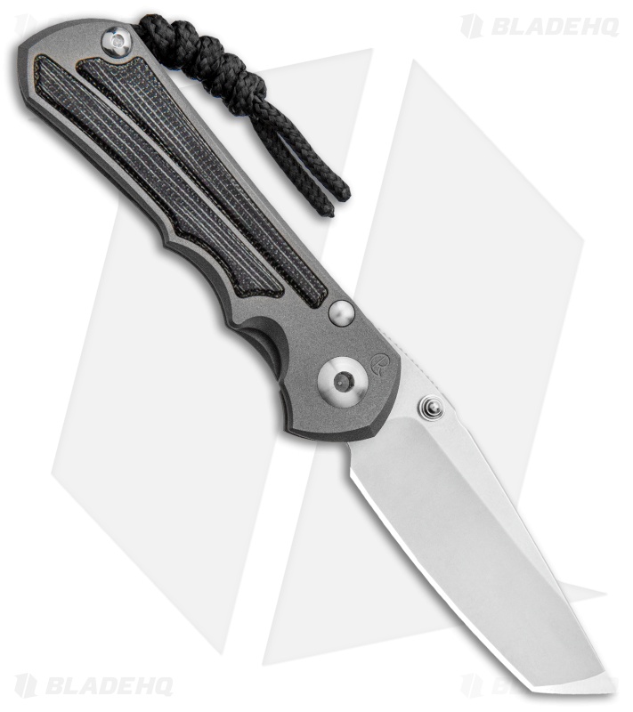 Chris Reeve Knives Left-Hand Small Inkosi Tanto Micarta Frame Lock (2.75" SW)