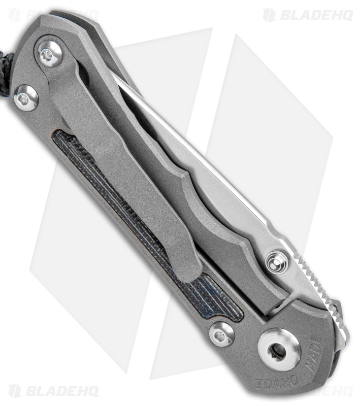 Chris Reeve Knives Left-Hand Small Inkosi Tanto Micarta Frame Lock (2.75" SW)