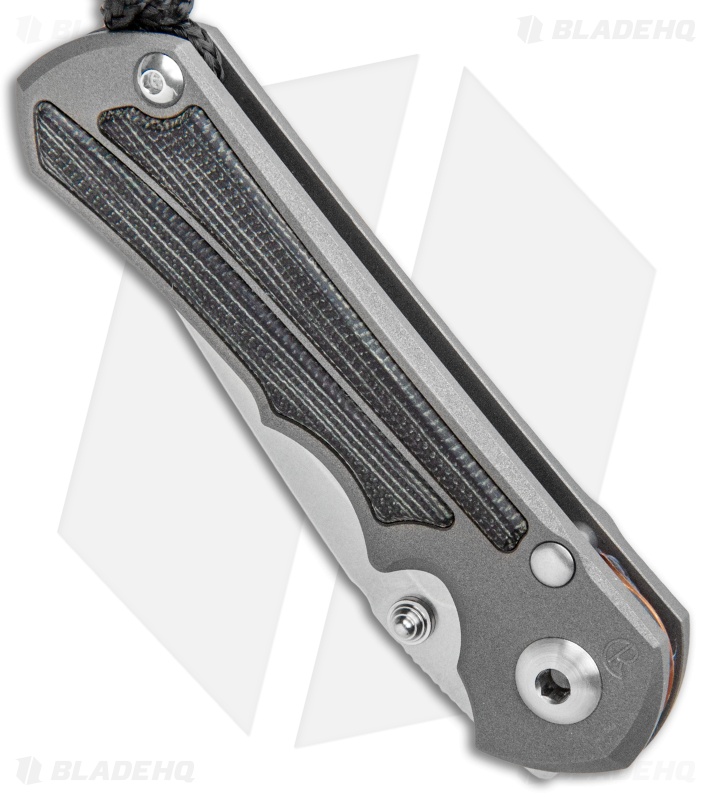 Chris Reeve Knives Left-Hand Small Inkosi Tanto Micarta Frame Lock (2.75" SW)