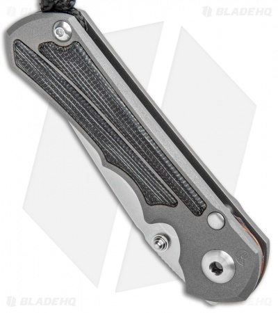 Chris Reeve Knives Left-Hand Small Inkosi Tanto Micarta Frame Lock (2.75" SW)