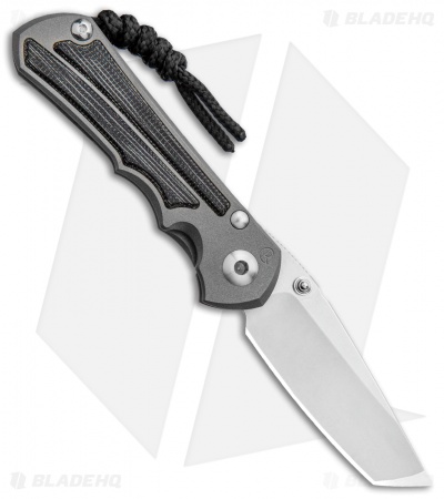Chris Reeve Knives Left-Hand Small Inkosi Tanto Micarta Frame Lock (2.75" SW)