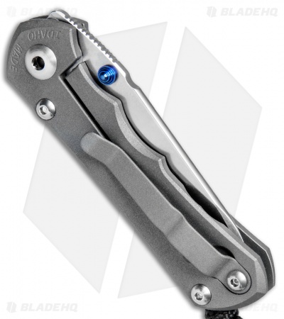 Chris Reeve Knives Small Inkosi  Insingo Frame Lock Knife (2.75" Stonewash) CRK