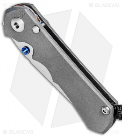 Chris Reeve Knives Small Inkosi  Insingo Frame Lock Knife (2.75" Stonewash) CRK