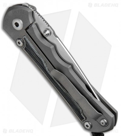 Chris Reeve Knives Large Inkosi Knife Black Canvas Micarta Inlays (3.5" SW) CRK