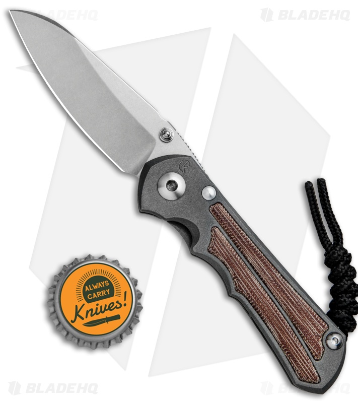 Chris Reeve Knives Small Inkosi Insingo Knife Natural Micarta (2.75" SW) CRK