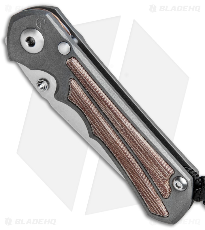 Chris Reeve Knives Small Inkosi Insingo Knife Natural Micarta (2.75" SW) CRK