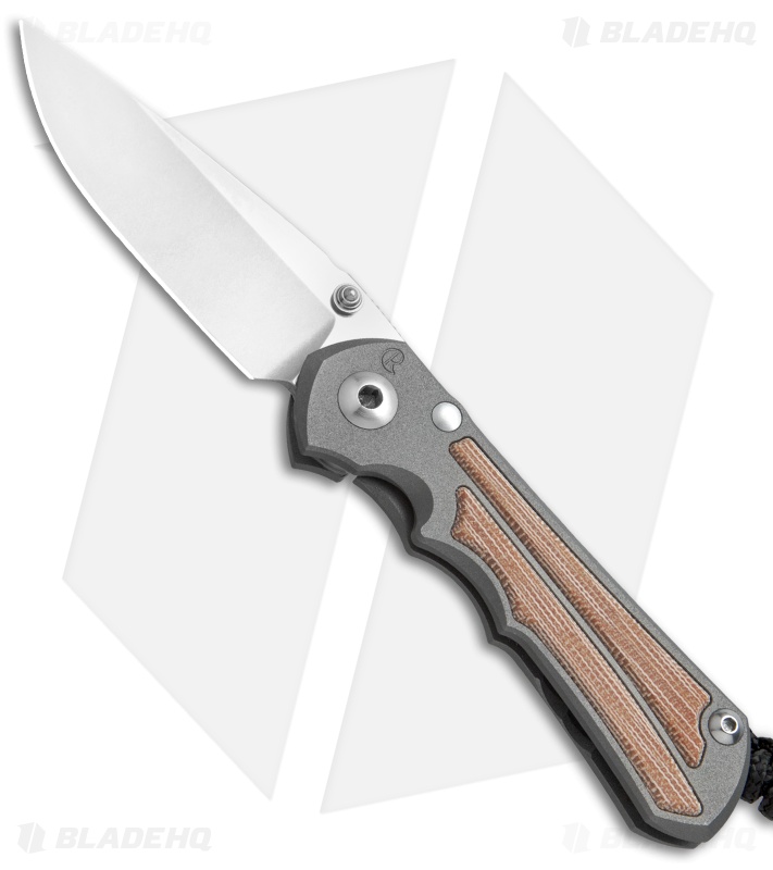 Chris Reeve Knives Small Inkosi Frame Lock Knife Natural Micarta (2.75" SW) CRK