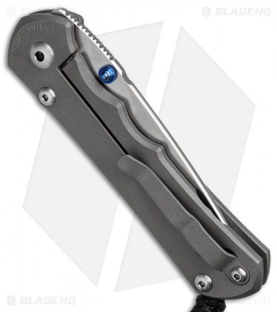 Chris Reeve Knives Large Inkosi Frame Lock Knife (3.5" Stonewash) CRK