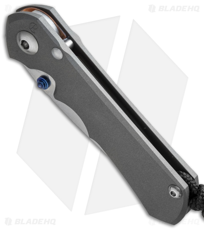 Chris Reeve Knives Small Inkosi Frame Lock Knife (2.75" Stonewash) CRK