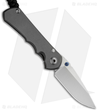 Chris Reeve Knives Left-Hand Small Inkosi Frame Lock Knife (2.75" Stonewash) CRK