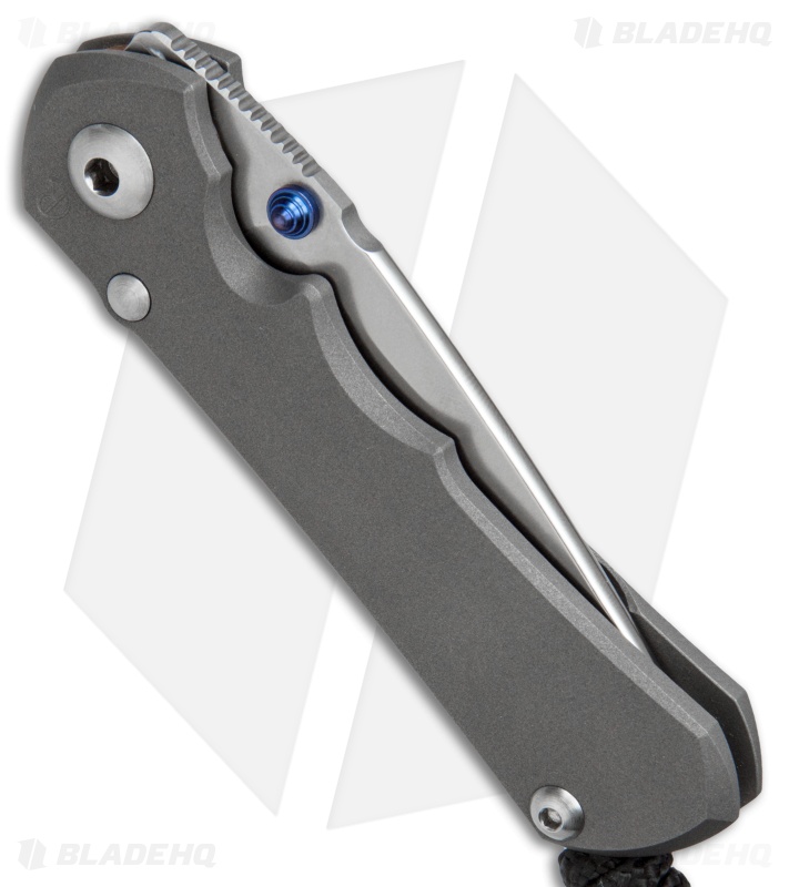Chris Reeve Knives Left-Hand Small Inkosi Frame Lock Knife (2.75" Stonewash) CRK