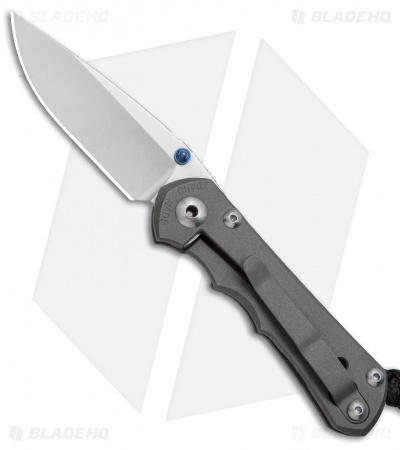 Chris Reeve Knives Left-Hand Small Inkosi Frame Lock Knife (2.75" Stonewash) CRK